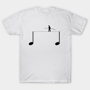 Walk on a musical note T-Shirt